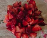 Foto del paso 1 de la receta: Galletitas De Frutillas Con Crema De Leche "Para Mamá"❤️ Pocos Ingredientes
