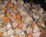 A picture of step 3 of Chicken salad.