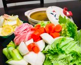 Foto del paso 2 de la receta: Cerdo Shabu-Shabu Lemon Pot Japonés BUTASYABU LEMON NABE🇺🇾🇯🇵豚しゃぶレモン鍋
