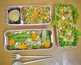 Hình bước làm 3 của món Day 9 - Tôm xào, cơm rang lẩm cẩm_eat1000 (chuyên mục cơm rang dọn tủ)
