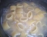 Foto del passaggio 4 della ricetta Calamarata di zucchine e stracciatella