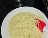 A picture of step 3 of Moong dal idli.