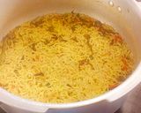 A picture of step 7 of Chenna pulav.
