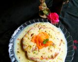 A picture of step 1 of Mango Malai Cake.