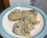Foto del paso 3 de la receta: Escalope de ternera con salsa de champiñones