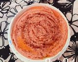 A picture of step 4 of Beetroot Hummus.