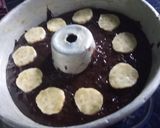 Foto langkah ke 5 dari resep Brownis kukus pisang.