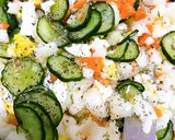 A picture of step 3 of Spiced Potato and Egg Salad.