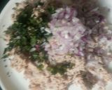 A picture of step 2 of Chicken kofta curry.