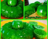 Foto langkah ke 4 dari resep Puding Lumut Hijau Daun Pandan.