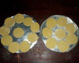 A picture of step 5 of Kabalagala #flourchallenge#.