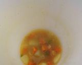 Foto del paso 7 de la receta: Sopa de habas con verduras y gambas