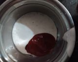 A picture of step 2 of Khakra cheese sandwich.