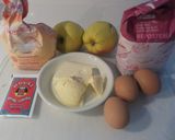 Foto del paso 1 de la receta Bizcocho entre rejas de manzana