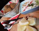 A picture of step 7 of Falafel#zoomfalafel.