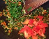 A picture of step 3 of Vegetable Soup.