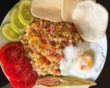 Foto langkah ke 5 dari resep Nasi Goreng Kecombrang.