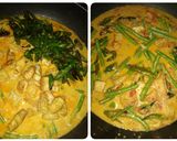 Foto langkah ke 5 dari resep Sayur lodeh tahu, kacang panjang,Lombok hijau.