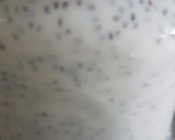 Foto del paso 1 de la receta: Pudin de chía avena y arándanos