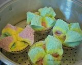 Foto langkah ke 7 dari resep Bolu kukus mekar (anti mingkem).