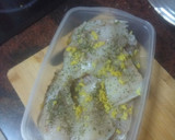Foto del paso 1 de la receta: Fogonero a la romana con papas cocidas y mayonesa