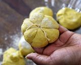 A picture of step 6 of Wholewheat Pumpkin Dinner Rolls.