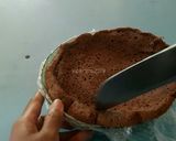 Foto langkah ke 18 dari resep Dome Chocolate Cake with Milk Cream.