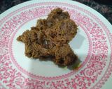 A picture of step 2 of Kunafa filled dates.