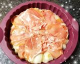 Une image de l'étape 5 de Tarte tatin aux endives avec un moule inversé silicone.