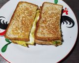 Foto langkah ke 6 dari resep Sandwich Ayam Telur.