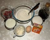 Erdei szamócás muffin recept fázis 1 fotója
