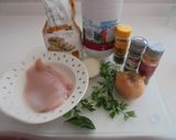 Foto del paso 1 de la receta Lomos de pechuga de pollo con bechamel y pimentón