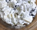 A picture of step 3 of Fresh fruit and cream.