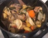 Une image de l'étape 22 de Chevreau aux légumes et os à moelle façon pot au feu revisité.