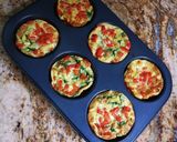 A picture of step 9 of Spinach & Egg Muffins.