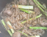 Foto del paso 4 de la receta: Albóndigas en freidora de aire con fideos konjac
