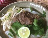 Foto langkah ke 4 dari resep 100. Vietnamese Beef Pho Noodle Kwetiau.