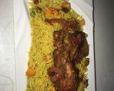 A picture of step 17 of Special fried rice and chicken pepper.