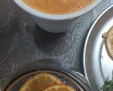 A picture of step 1 of Orange crush cocktail🍸.