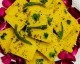 यम्मी सूजी बेसन ढोकला(Yuumy suji besan dhokla recipe in hindi) रेसिपी चरण 3 फोटो