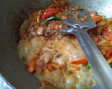 A picture of step 4 of Chicken pulao.