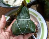 Foto langkah ke 6 dari resep Bacang isi daging rendang.