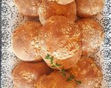 Foto del paso 4 de la receta: Pancitos para el mate, sin harina y con tomillo.😉😉👨‍🍳🧂