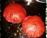 A picture of step 4 of Beetroot poori.