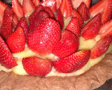 Foto del paso 2 de la receta: Tarta de frutillas, pastelera y masa de cacao!!