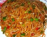 A picture of step 6 of Chowmin.