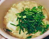 A picture of step 3 of 🌱 Napa Cabbage and Garlic Chive Soup (Vegan).