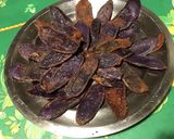 Une image de l'étape 8 de Pommes de terre vitelotte aux épices façon chips.