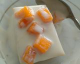 Foto langkah ke 6 dari resep Puding Mangga Vla Keju.