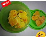 Foto langkah ke 4 dari resep Cheese Cookies Eggless.